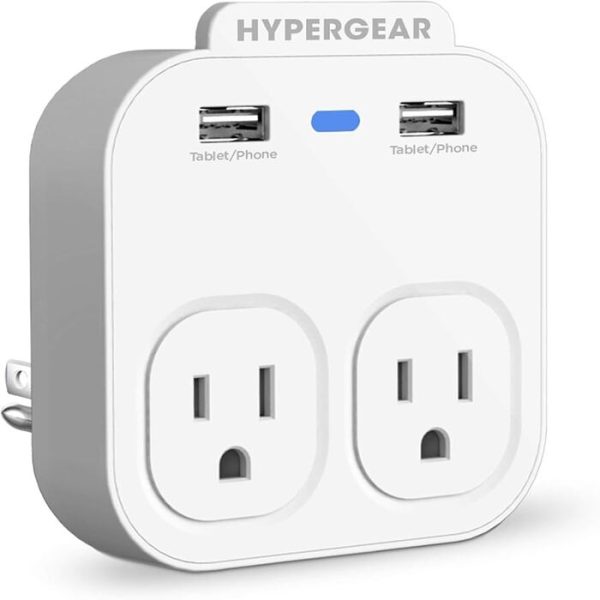 Multienchufe HyperGear de 5 Tomas