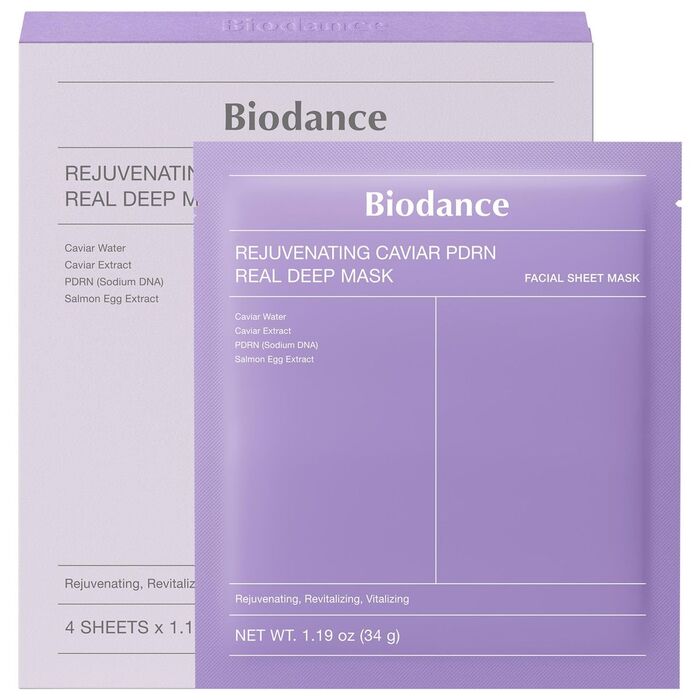 Biodance Caviar pdrn mask 34g Biodance Rejuvenating Caviar PDRN Real Deep Mask 34g - Imagen 1
