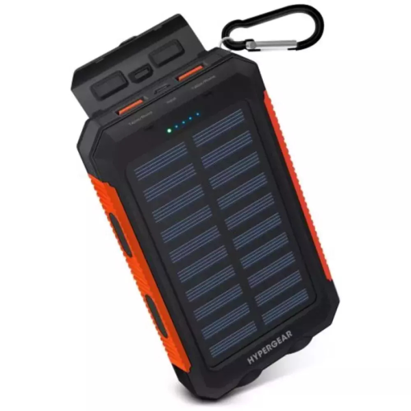 HyperGear Solar Charge 10,000mAh Power Bank