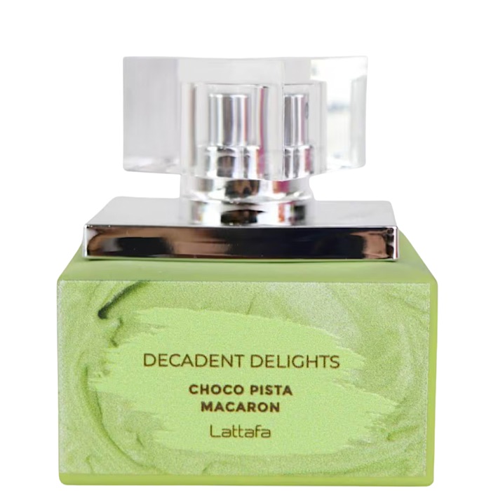 lattafa decadent delights Lattafa Perfume Decadent Delights Choco Pista Macaron 100ml - Imagen 1