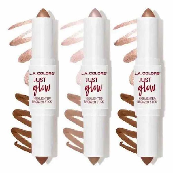 L.A. Colors Just Glow Iluminador y Bronzer