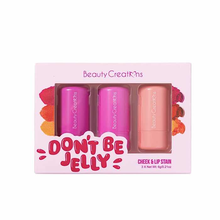 bc dont be jelly Beauty Creations Don't Be Jelly Blush Stick Lip and Cheek Stain X1 - Imagen 1