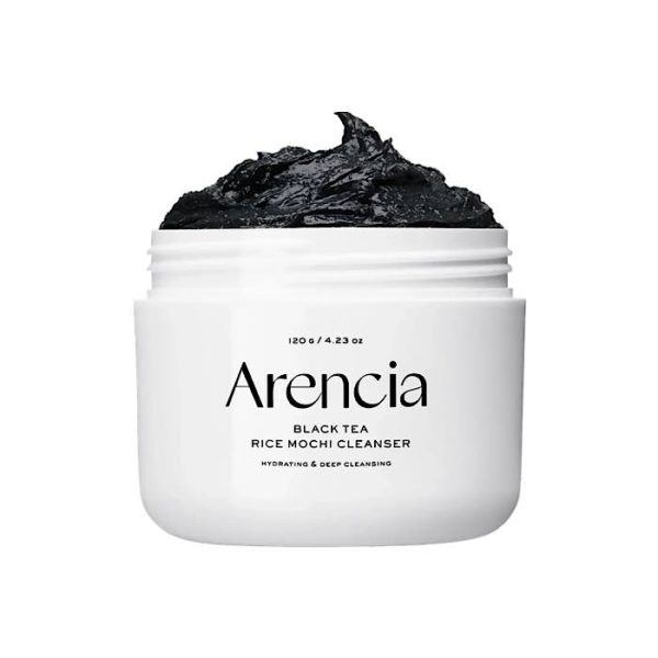 Arencia Black Tea Rice Mochi Limpiador 120gr