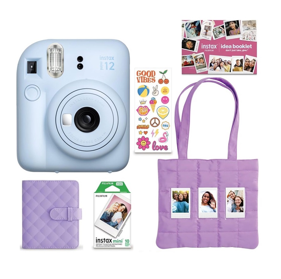 Fujifilm-Instax-Mini-12-Combo-Azul-26 Instax Mini 12 con accesorios - Imagen 1