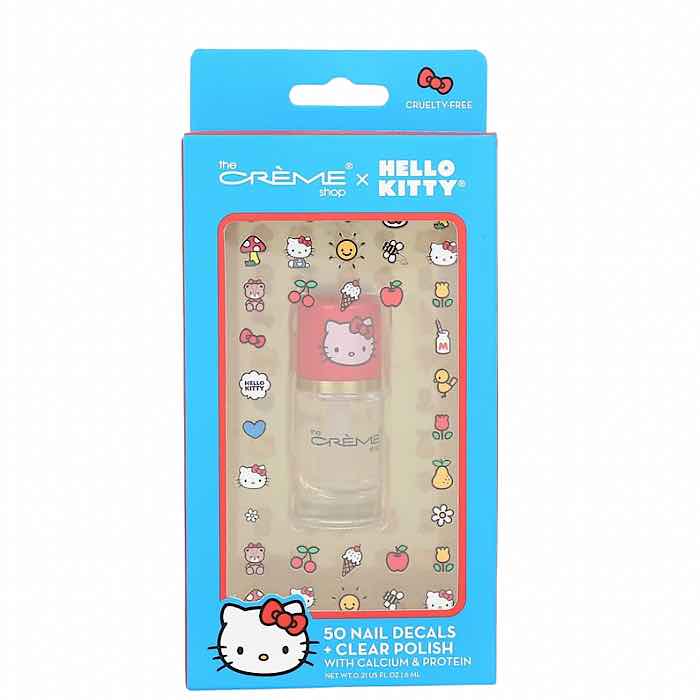 THE CREME HK ESM ALTE + STICKERS The Crème Shop Hello Kitty Esmalte + Stickers - Imagen 1