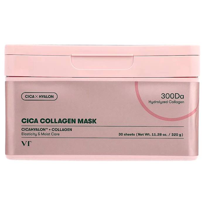 VT CICA CLLAGEN MASK 300Da X 30 VT Cosmetics Mascarilla Facial De Cica Y Colageno 300Da (30 mascarillas) - Imagen 1