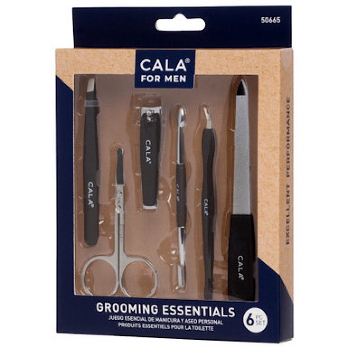 CALA FOR MEN GROOMING ESSENTIAL X 6 Cala For Men Juego Esencial De Manicura Y Aseo Personal (6 Piezas) - Imagen 1