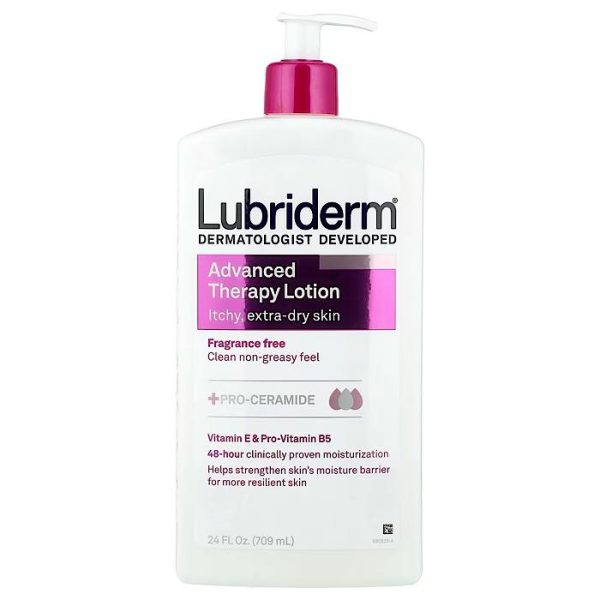Lubriderm Loción Humectante Sin Fragancia (709 ml)