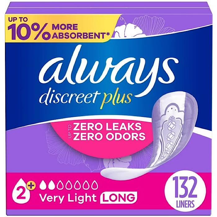 PROTECTORES DIARIOS ALWAYS X 132 Always Protectores Diarios (132 Unidades) - Imagen 1